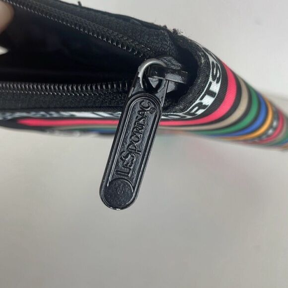 LeSportSac Striped Taylor Zip Around Wallet - Picture 6 of 8